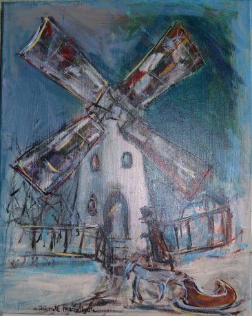 Jūratė Mažeikaitė-Harrison. "Malūnas". 2017