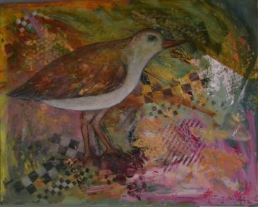Jūratė Mažeikaitė-Harrison. "Griežlė pievoj". 2017